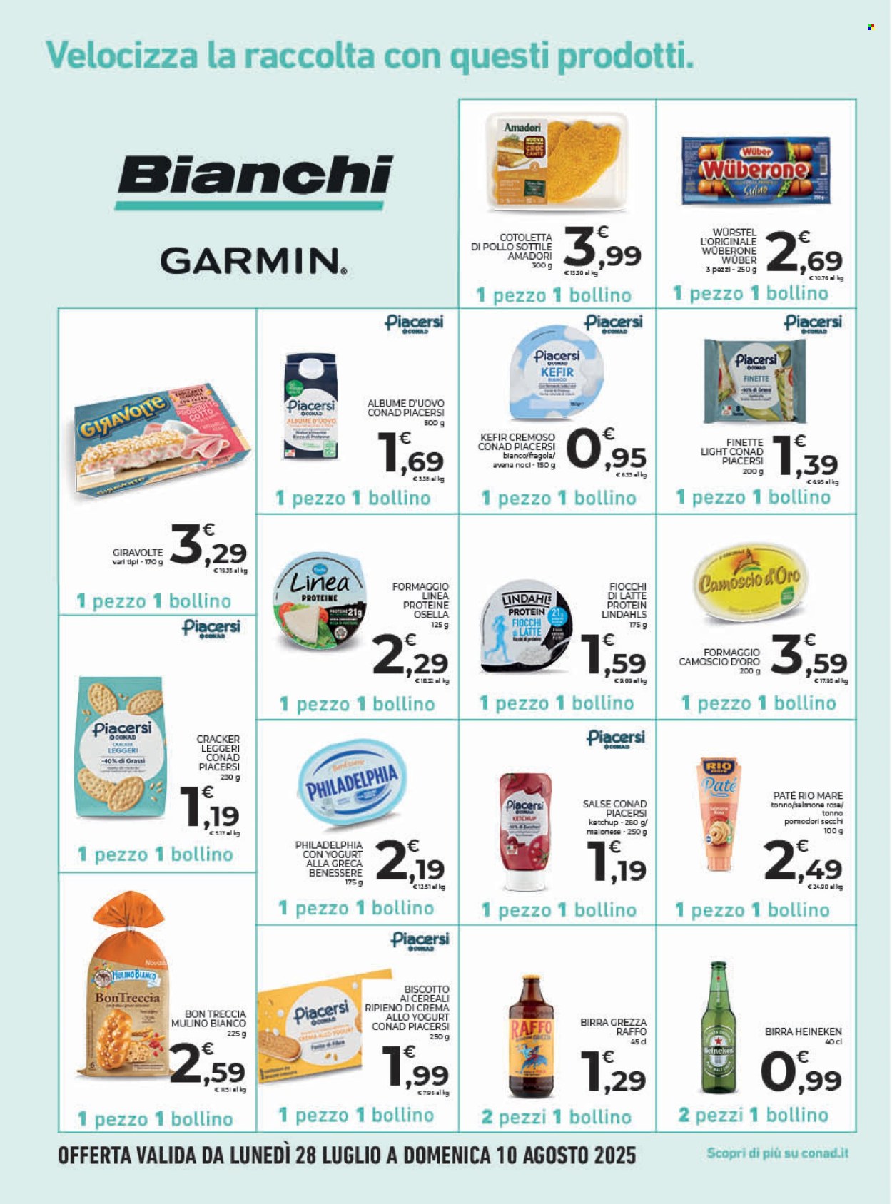 Volantino Conad City - 30/7/2025 - 10/8/2025. Pagina 14