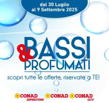 Volantino Conad - 30/7/2025 - 9/9/2025.