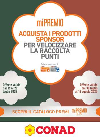 Volantino Conad - 16/7/2025 - 12/8/2025.