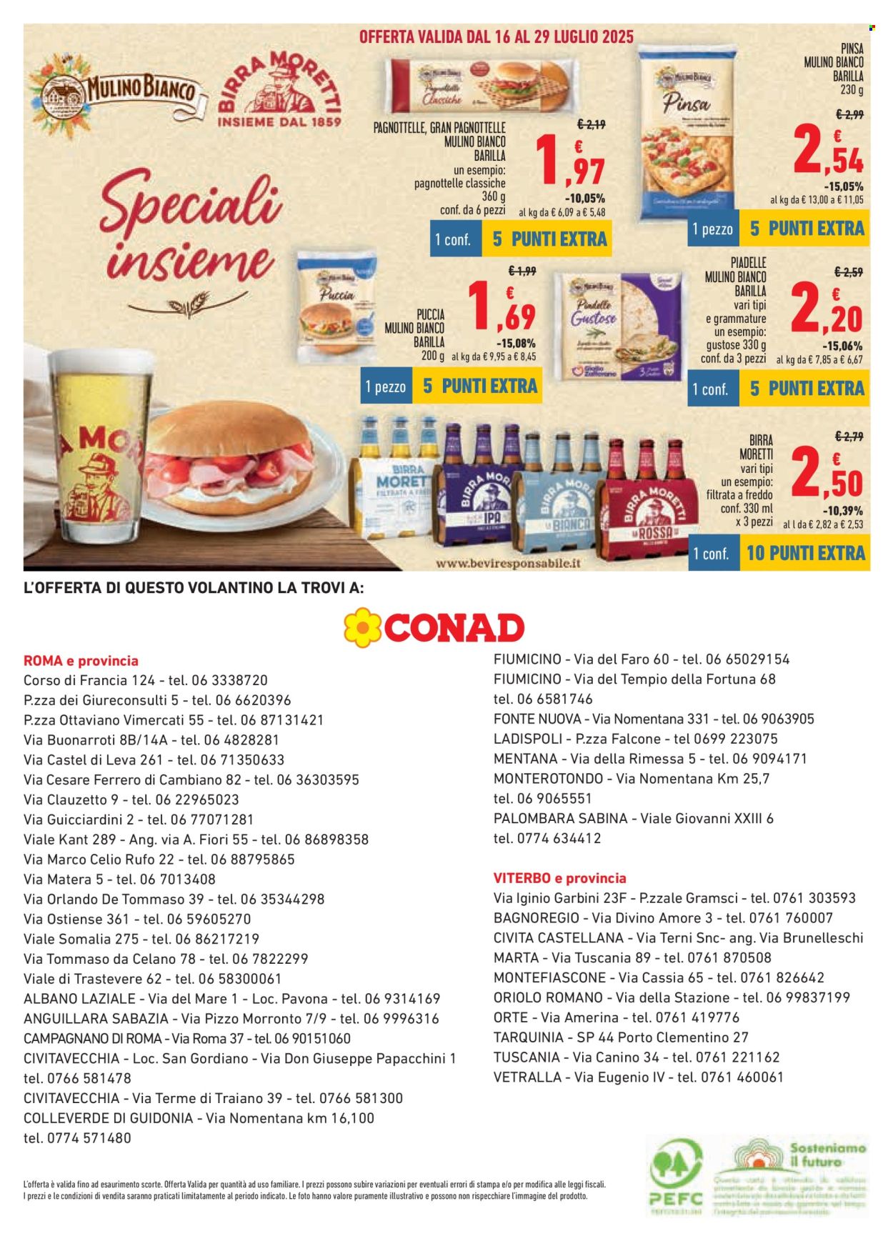 Volantino Conad - 16/7/2025 - 12/8/2025. Pagina 12