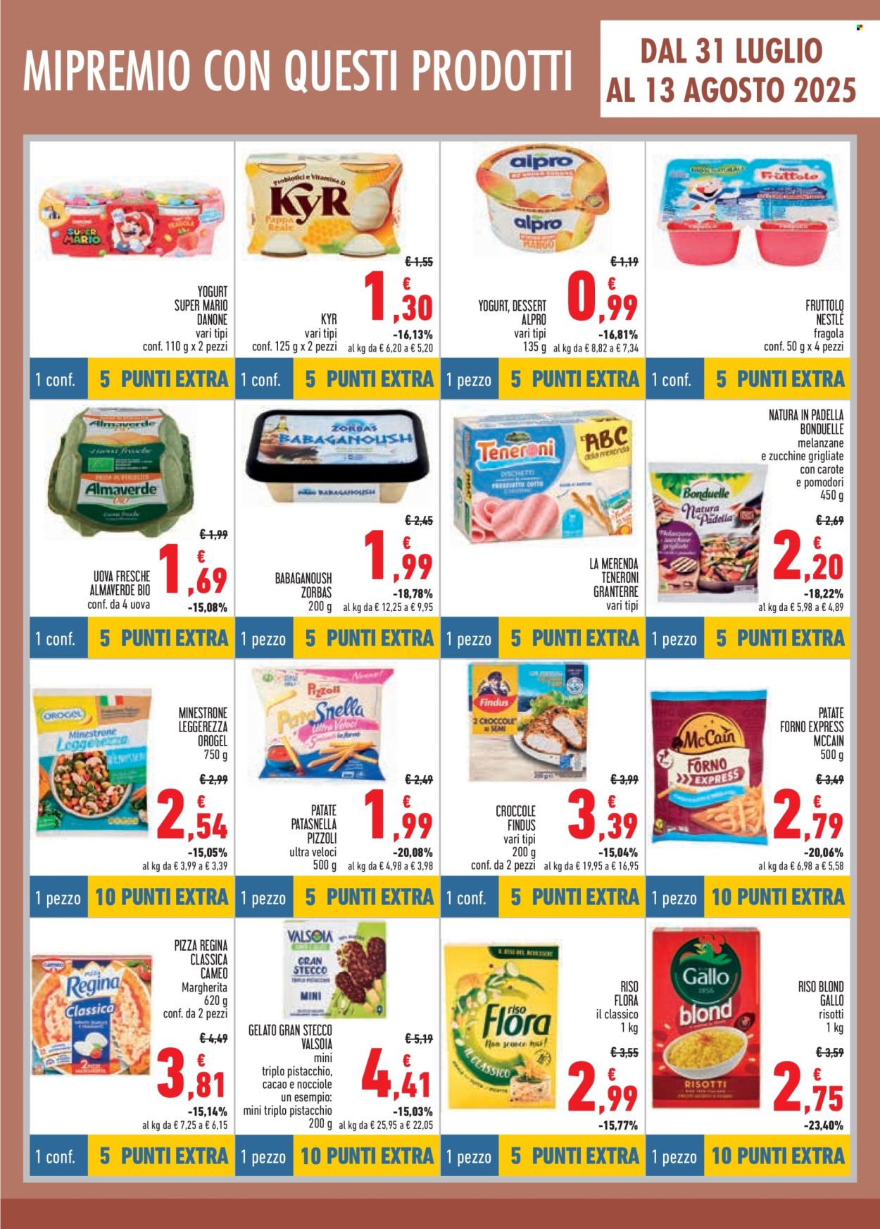 Volantino Conad - 17/7/2025 - 13/8/2025. Pagina 9