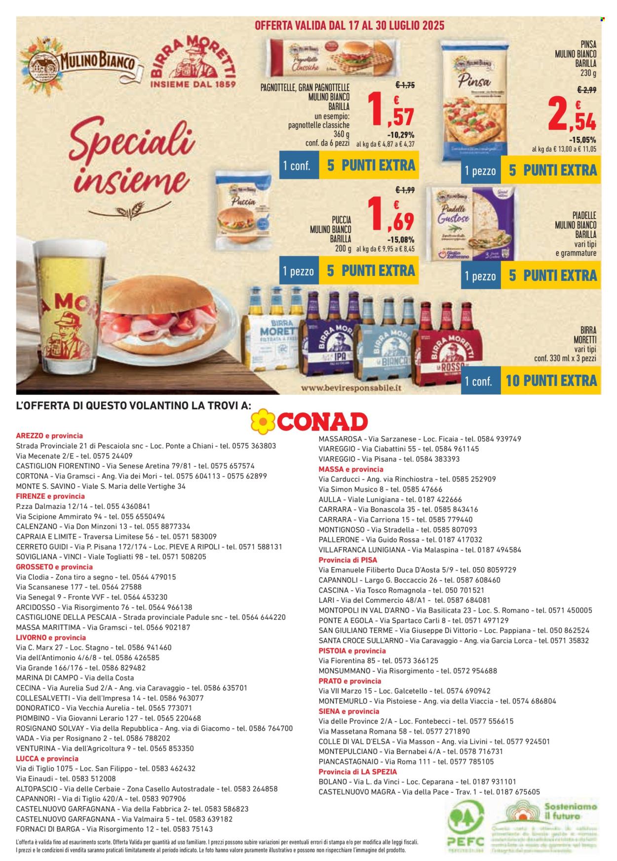 Volantino Conad - 17/7/2025 - 13/8/2025. Pagina 12