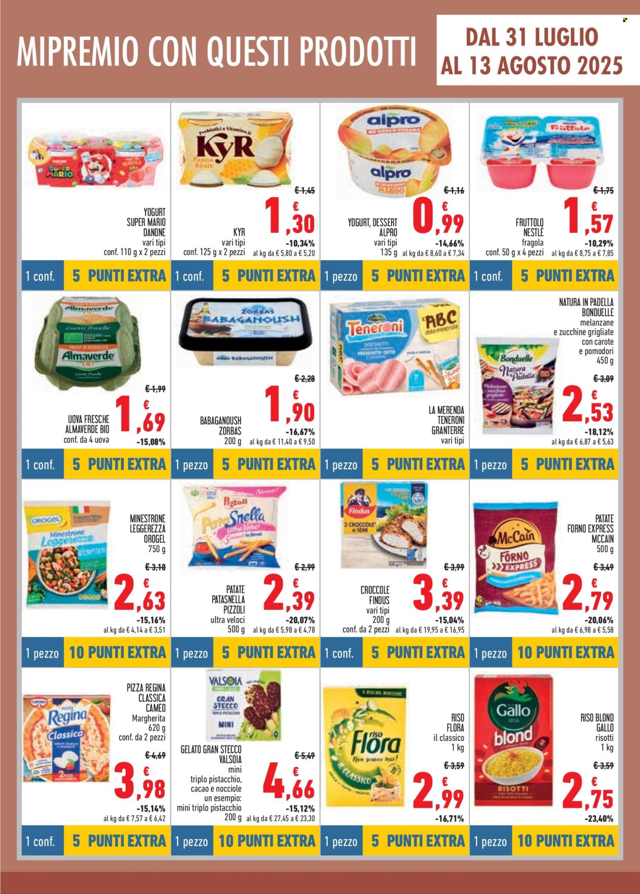 Volantino Conad - 17/7/2025 - 13/8/2025. Pagina 9