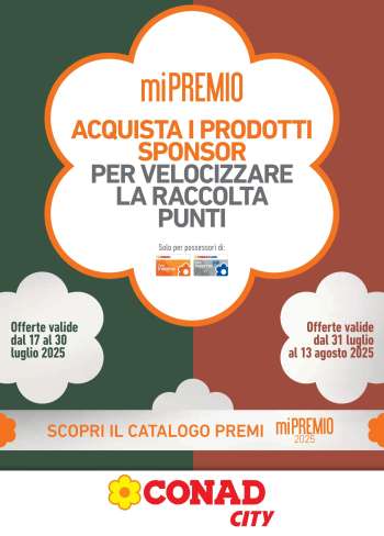Volantino Conad - 17/7/2025 - 13/8/2025.
