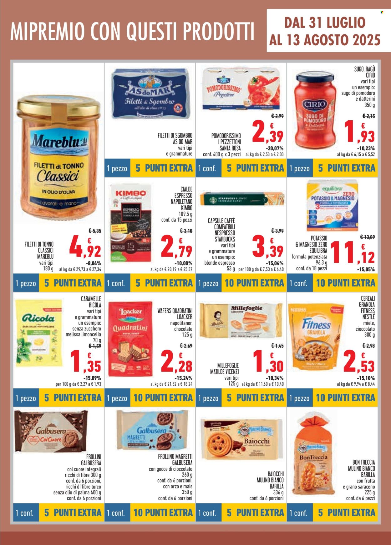 Volantino Conad - 17/7/2025 - 13/8/2025. Pagina 13