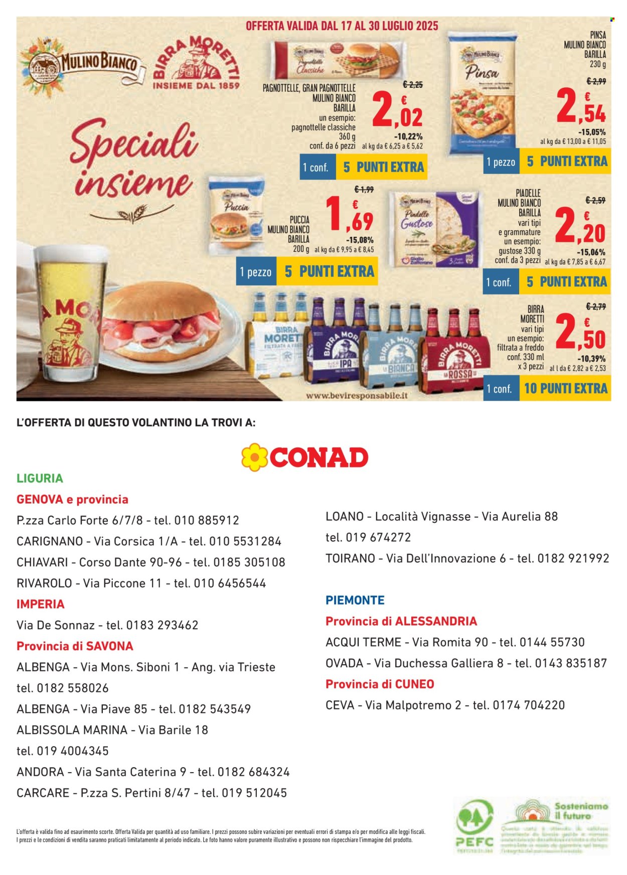 Volantino Conad - 17/7/2025 - 13/8/2025. Pagina 12