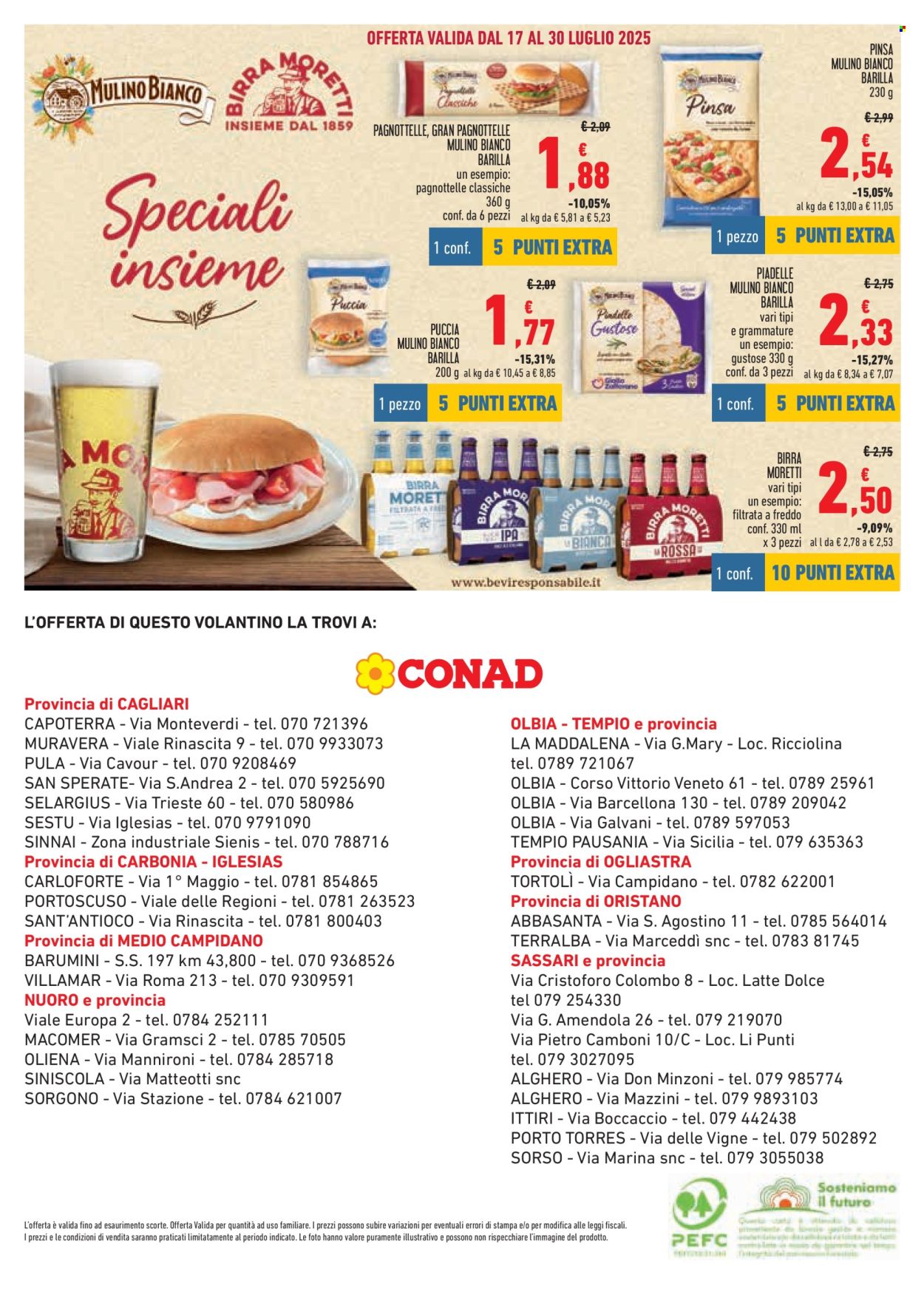 Volantino Conad - 17/7/2025 - 13/8/2025. Pagina 12
