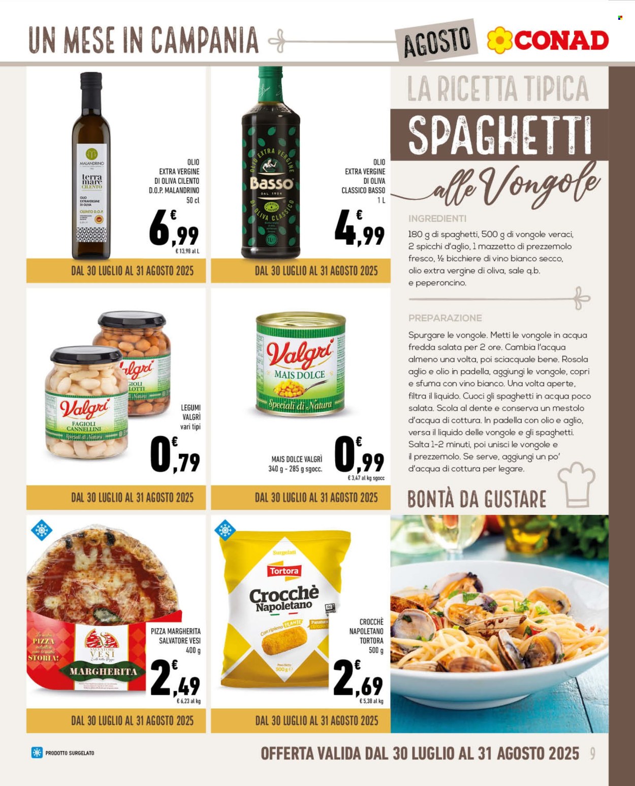 Volantino Conad - 30/7/2025 - 31/8/2025. Pagina 9
