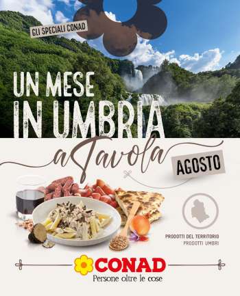 Volantino Conad - 30/7/2025 - 31/8/2025.