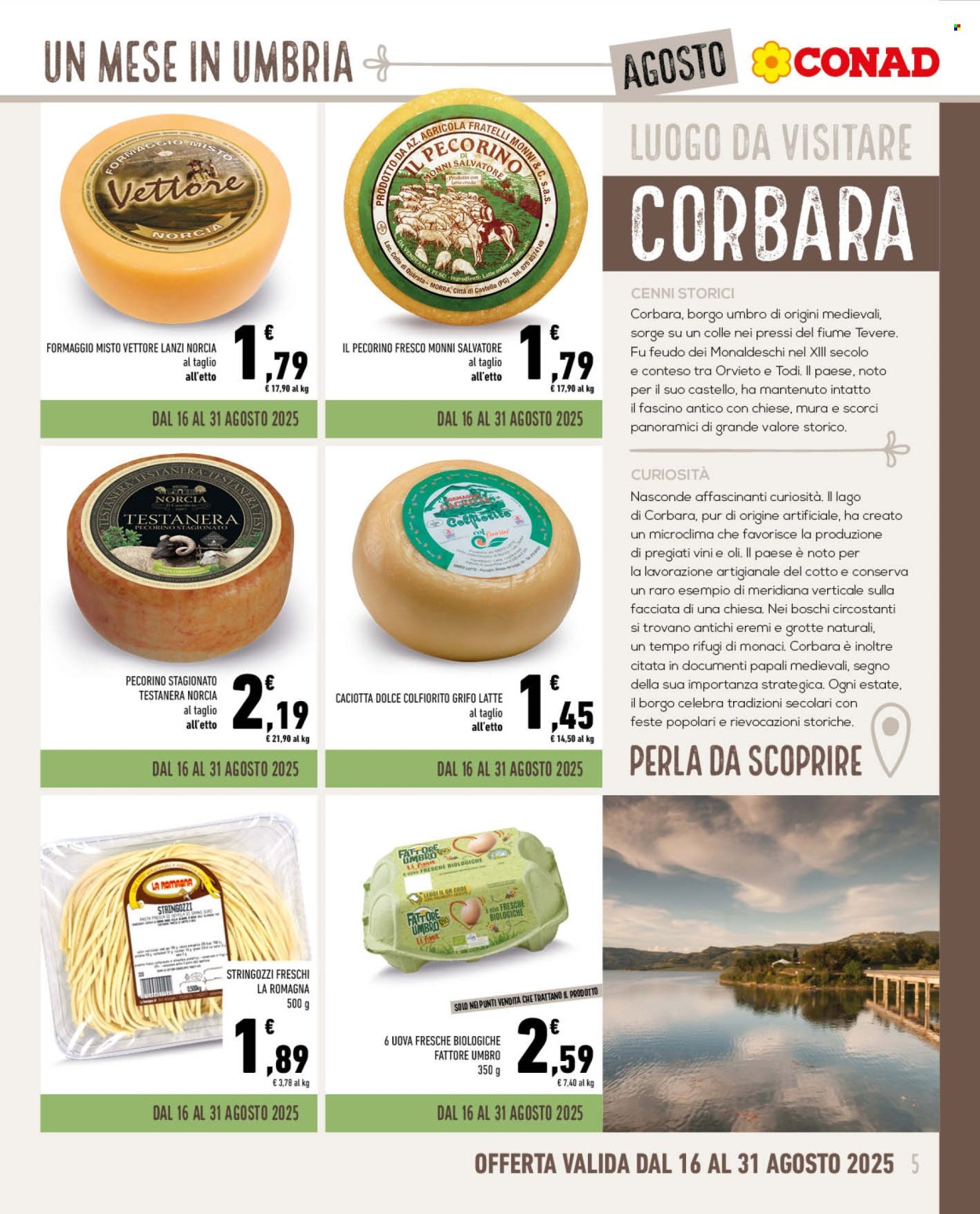 Volantino Conad - 30/7/2025 - 31/8/2025. Pagina 5