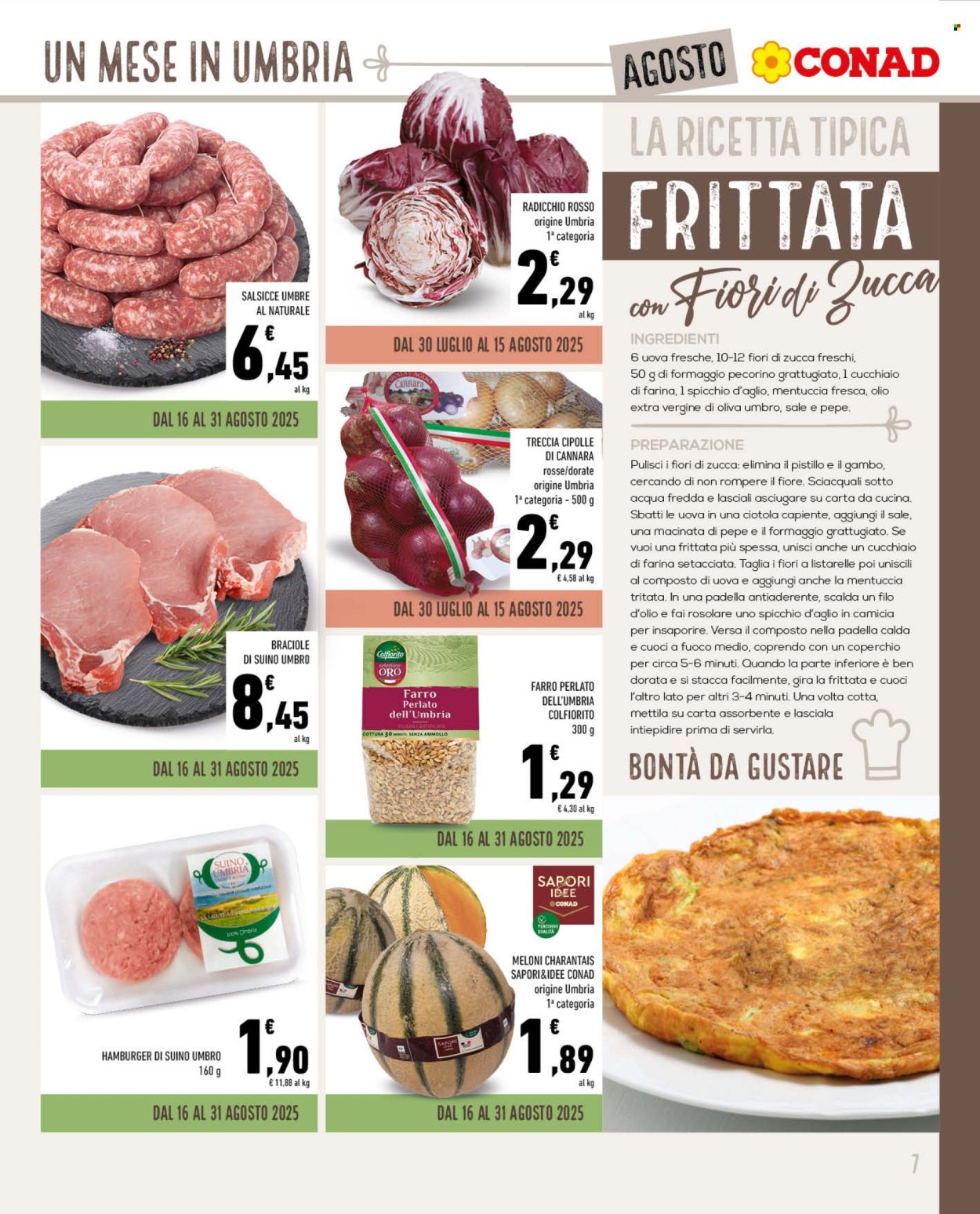 Volantino Conad - 30/7/2025 - 31/8/2025. Pagina 7