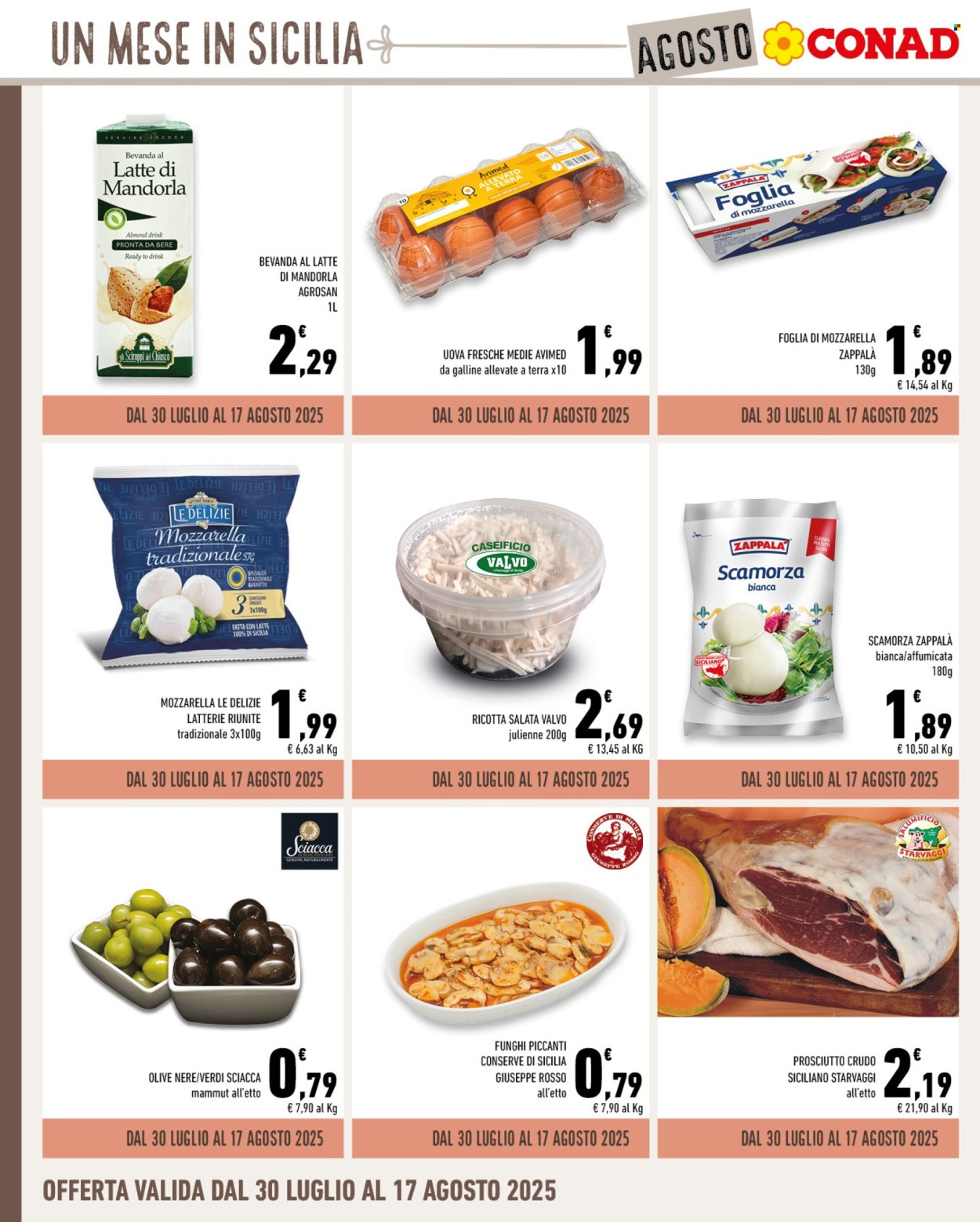 Volantino Conad - 30/7/2025 - 31/8/2025. Pagina 2
