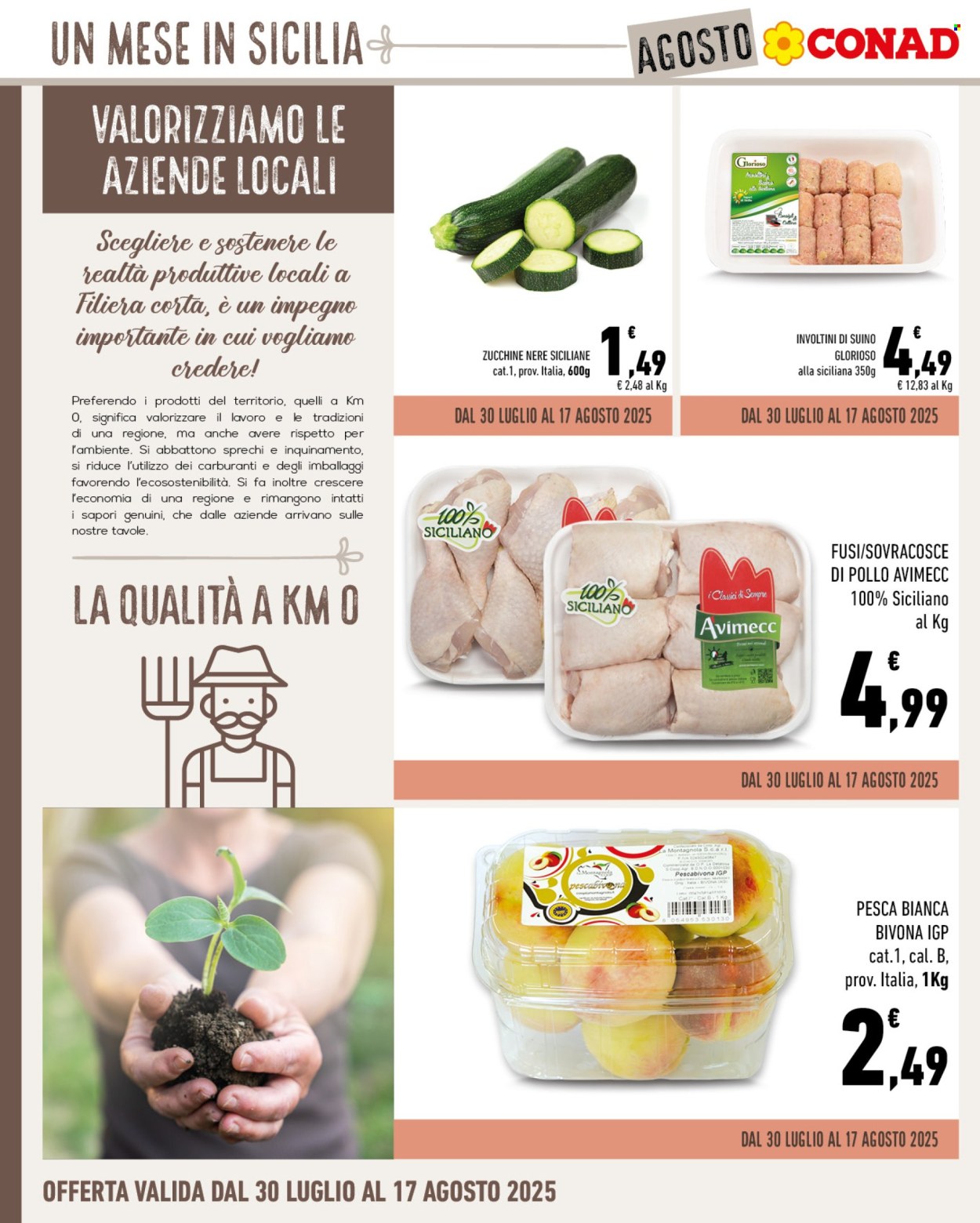 Volantino Conad - 30/7/2025 - 31/8/2025. Pagina 6