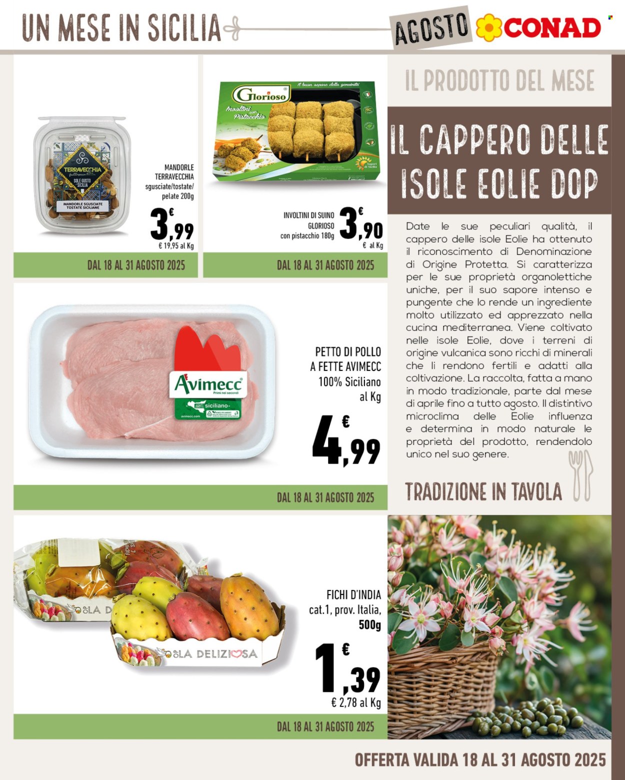 Volantino Conad - 30/7/2025 - 31/8/2025. Pagina 7