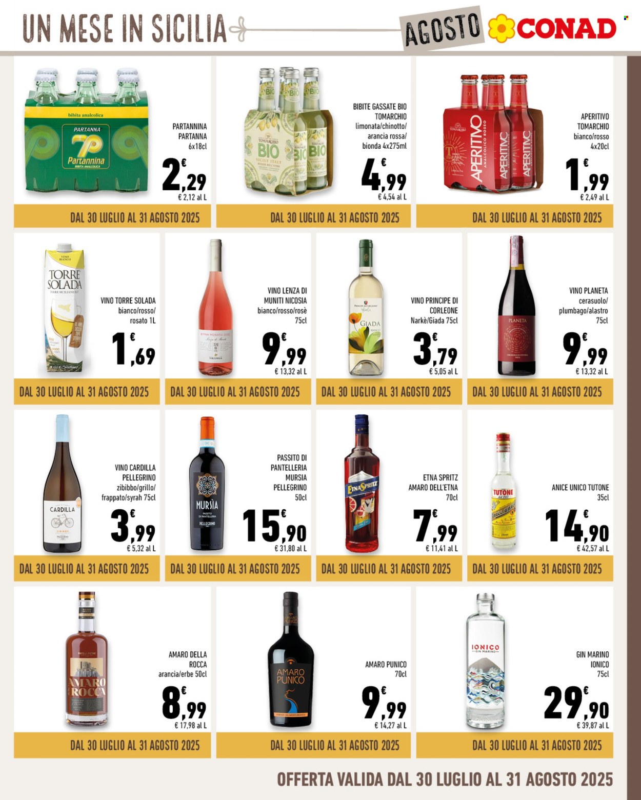 Volantino Conad - 30/7/2025 - 31/8/2025. Pagina 11