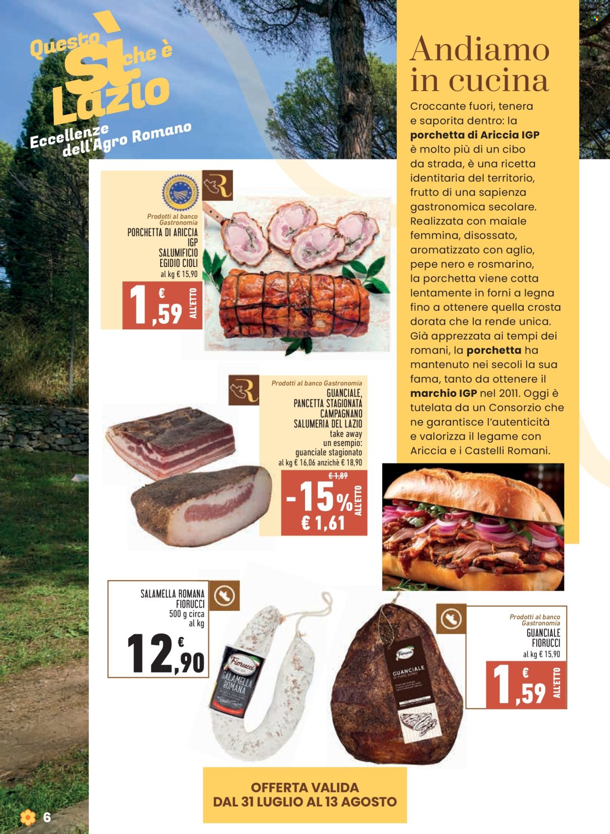 Volantino Conad - 31/7/2025 - 13/8/2025. Pagina 6