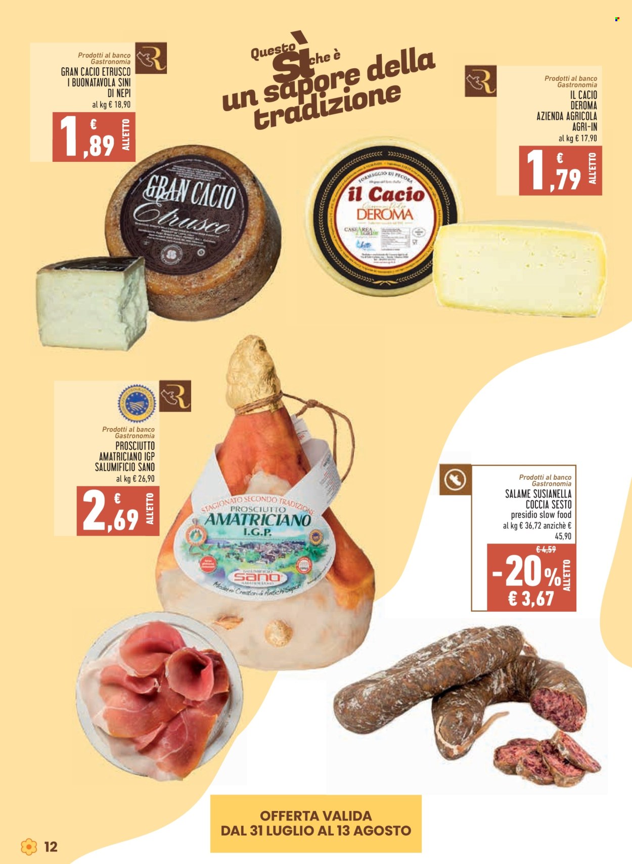 Volantino Conad - 31/7/2025 - 13/8/2025. Pagina 12