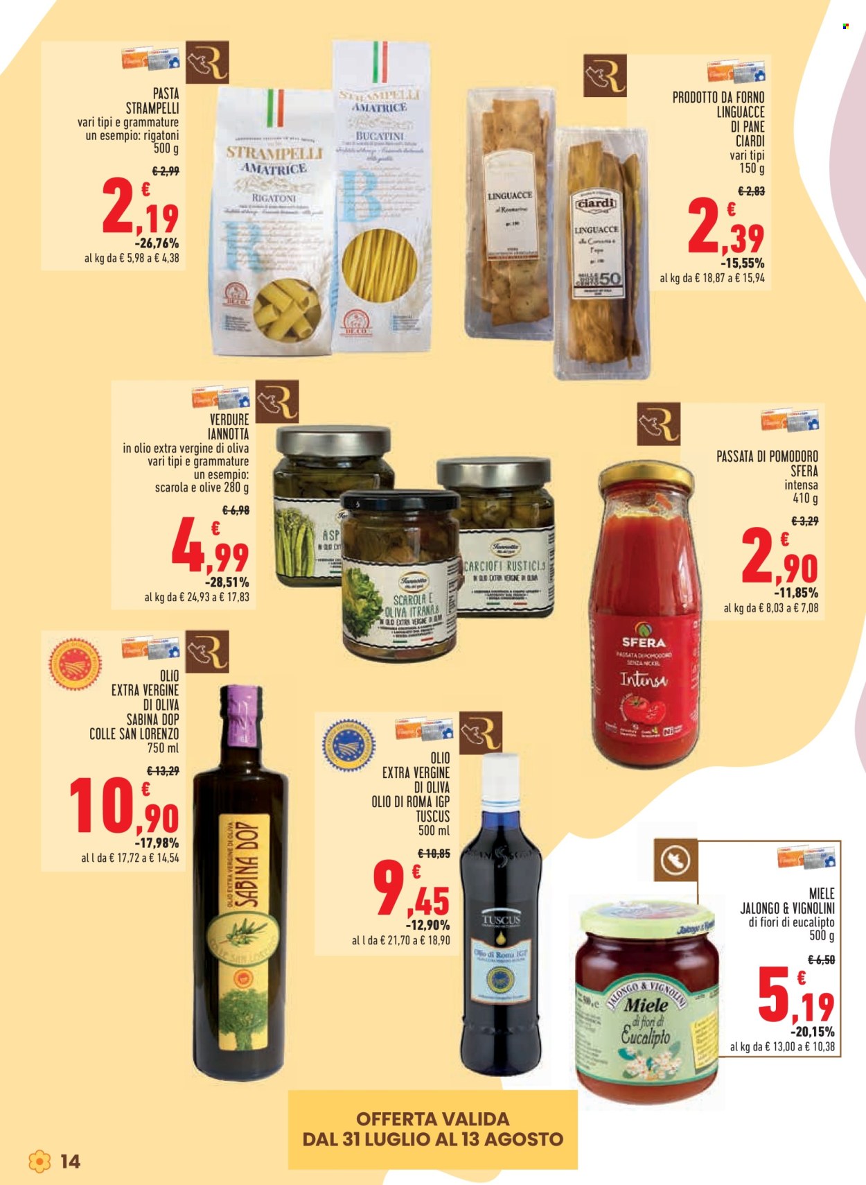 Volantino Conad - 31/7/2025 - 13/8/2025. Pagina 14