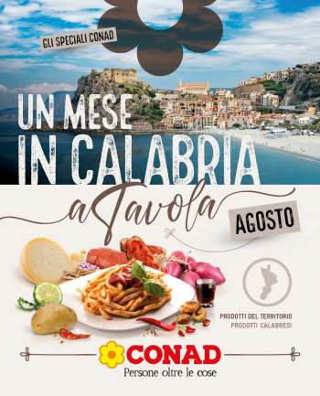 Volantino Conad - 30/7/2025 - 31/8/2025.