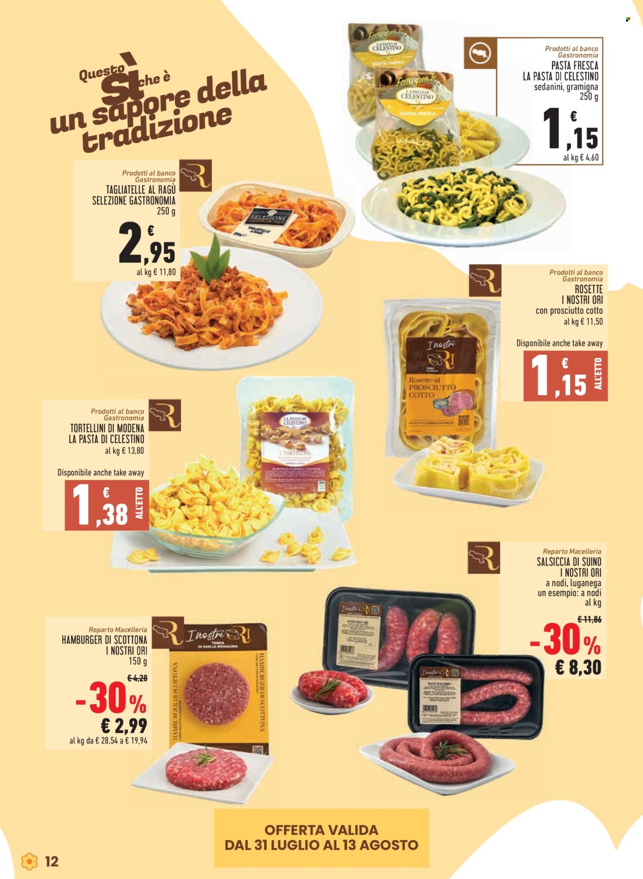 Volantino Conad - 31/7/2025 - 13/8/2025. Pagina 12