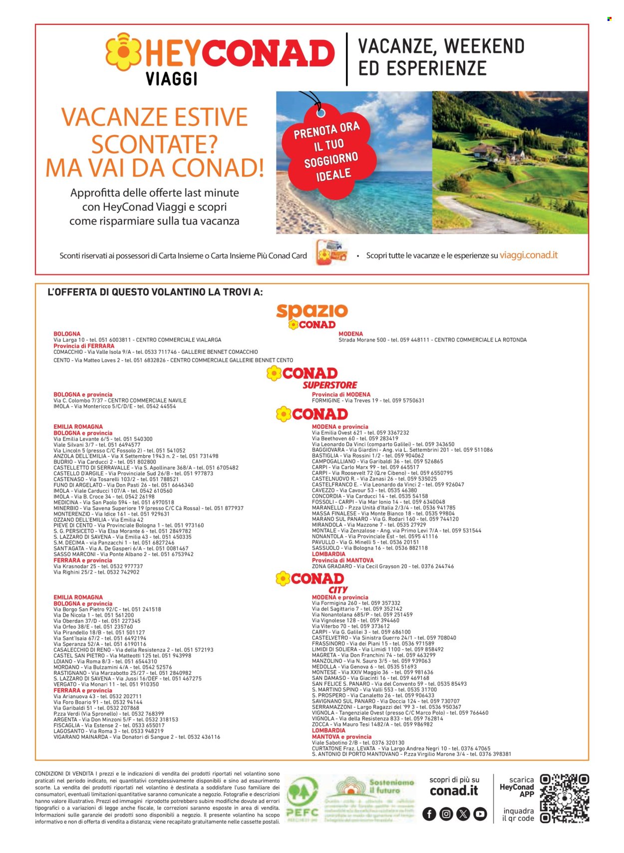 Volantino Conad - 31/7/2025 - 13/8/2025. Pagina 16