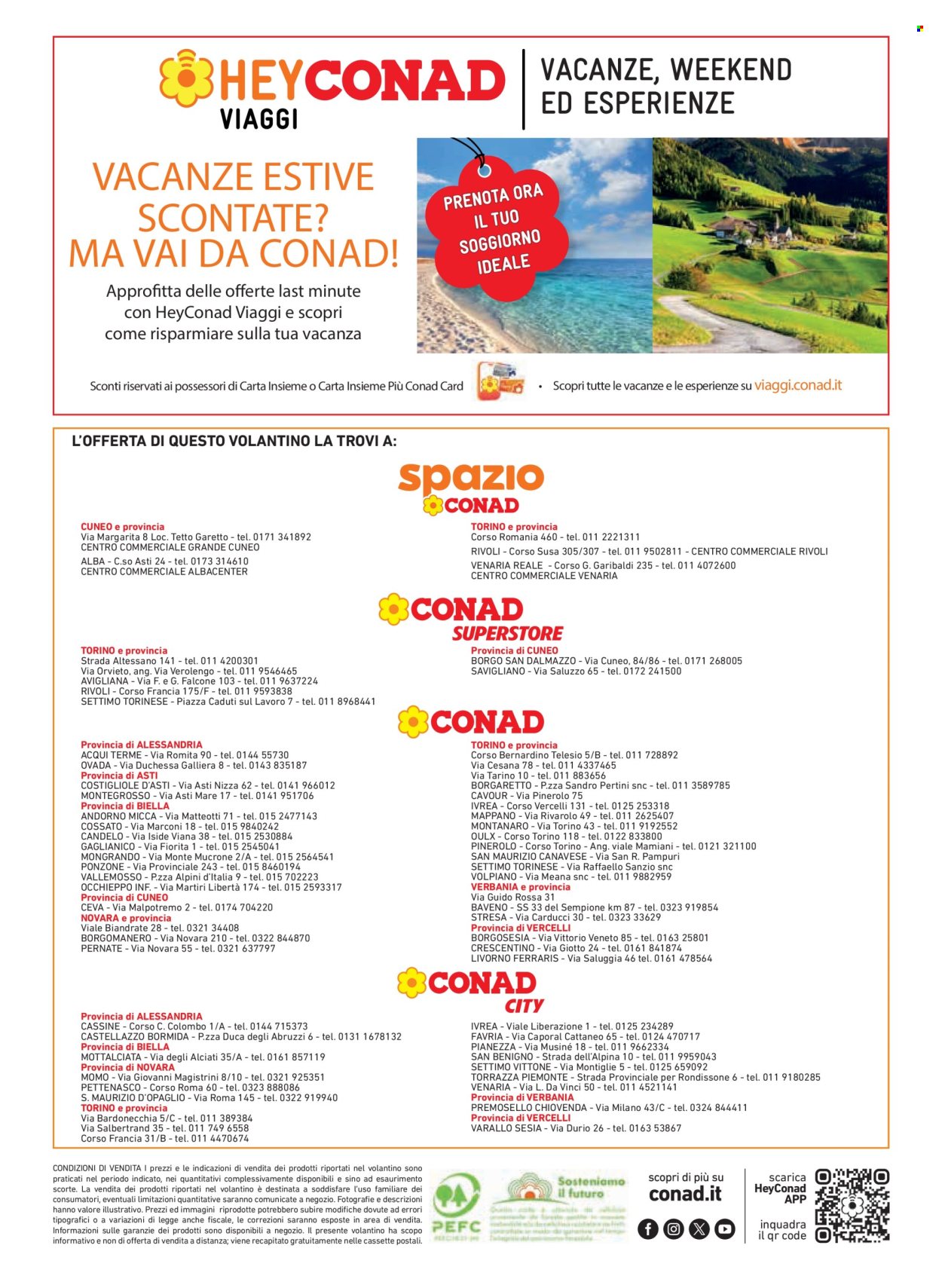 Volantino Conad - 31/7/2025 - 13/8/2025. Pagina 16