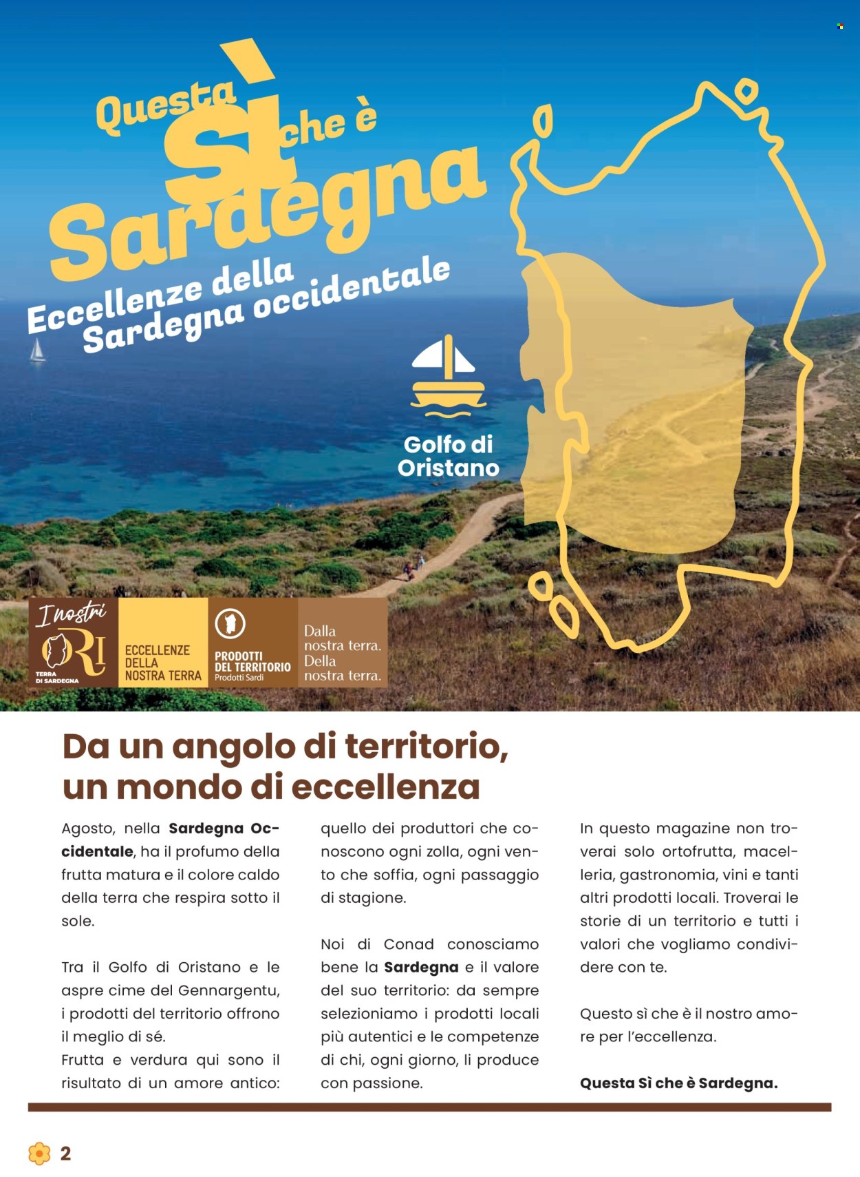 Volantino Conad - 31/7/2025 - 13/8/2025. Pagina 2
