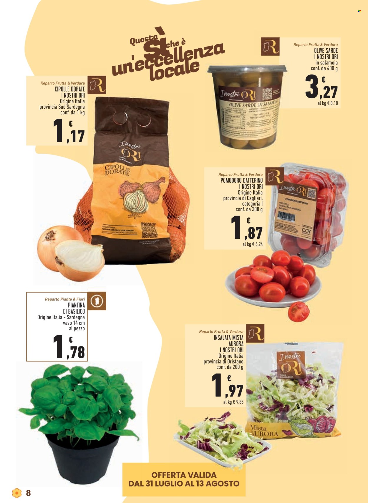 Volantino Conad - 31/7/2025 - 13/8/2025. Pagina 8