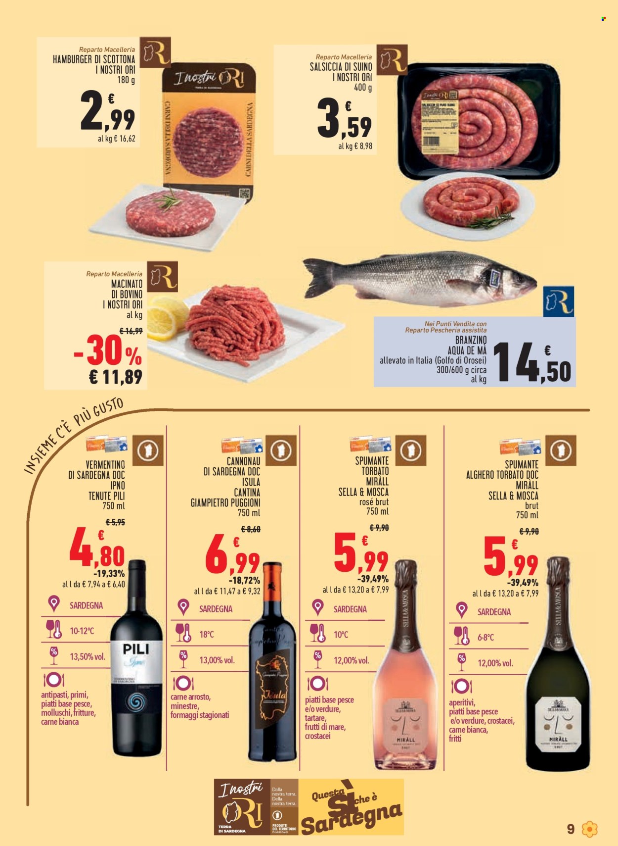 Volantino Conad - 31/7/2025 - 13/8/2025. Pagina 9
