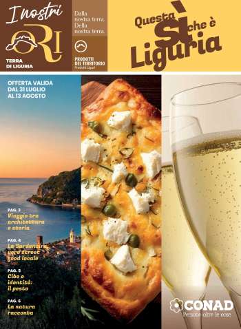 Volantino Conad - 31/7/2025 - 13/8/2025.
