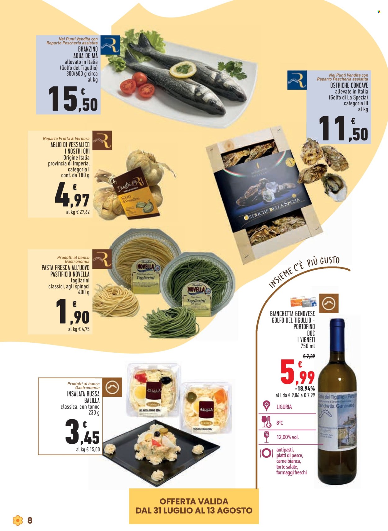 Volantino Conad - 31/7/2025 - 13/8/2025. Pagina 8