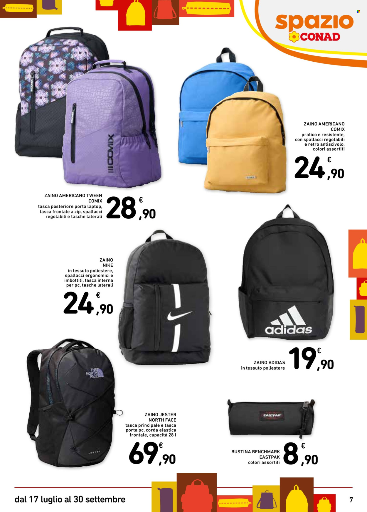 Volantino Spazio Conad - 17/7/2025 - 30/9/2025. Pagina 7
