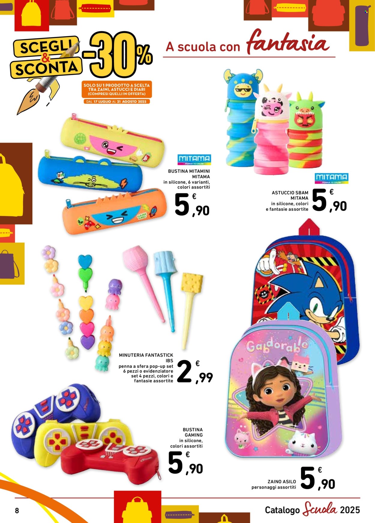 Volantino Spazio Conad - 17/7/2025 - 30/9/2025. Pagina 8