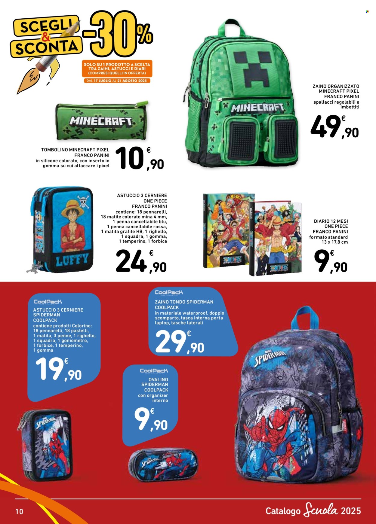 Volantino Spazio Conad - 17/7/2025 - 30/9/2025. Pagina 10