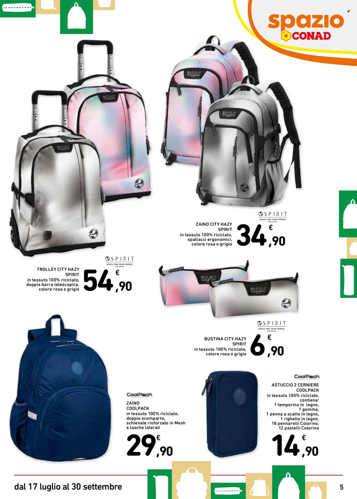 Volantino Spazio Conad - 17/7/2025 - 30/9/2025. Pagina 5