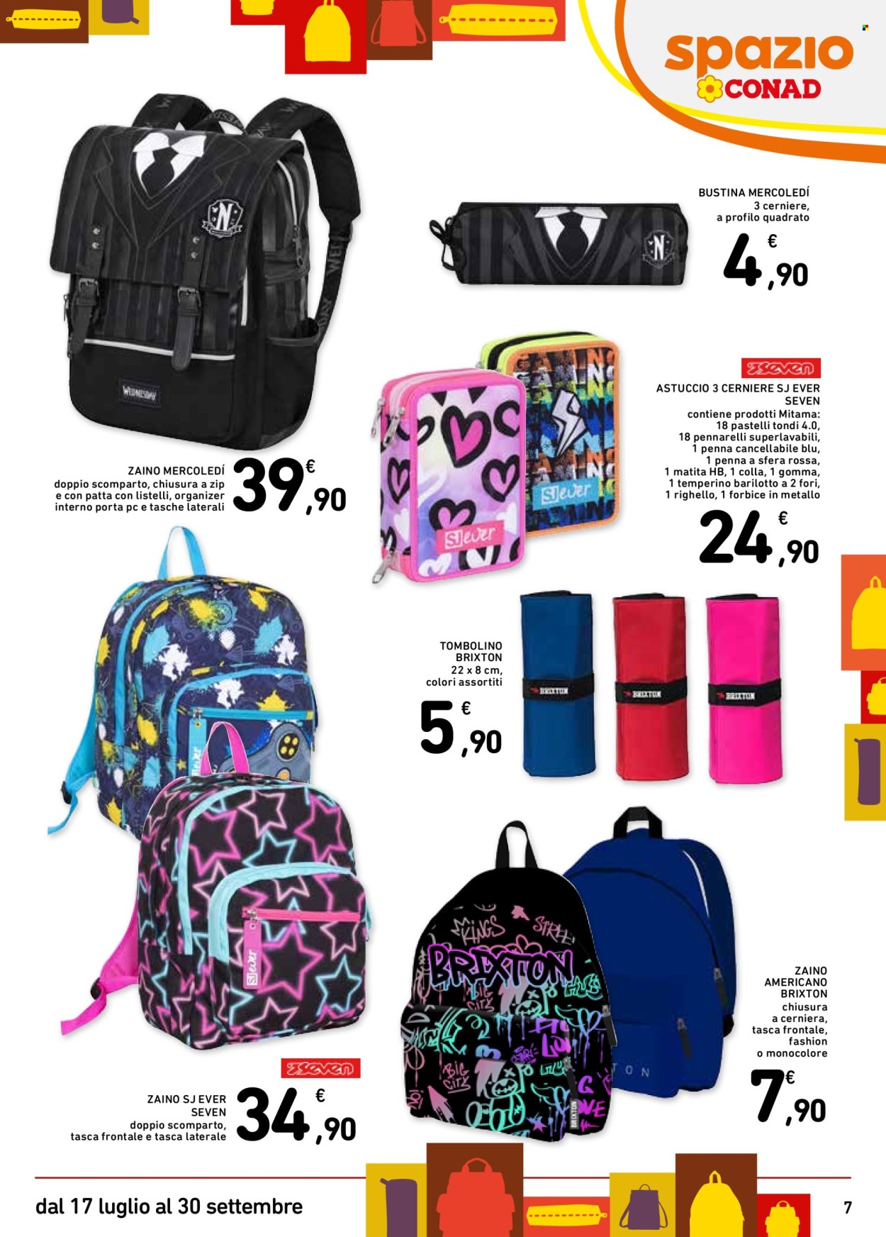 Volantino Spazio Conad - 17/7/2025 - 30/9/2025. Pagina 7
