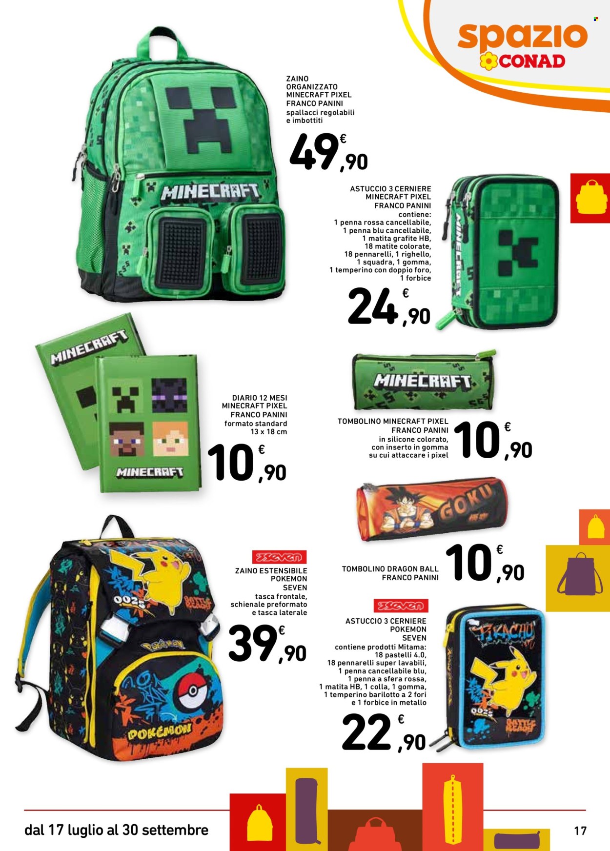Volantino Spazio Conad - 17/7/2025 - 30/9/2025. Pagina 17
