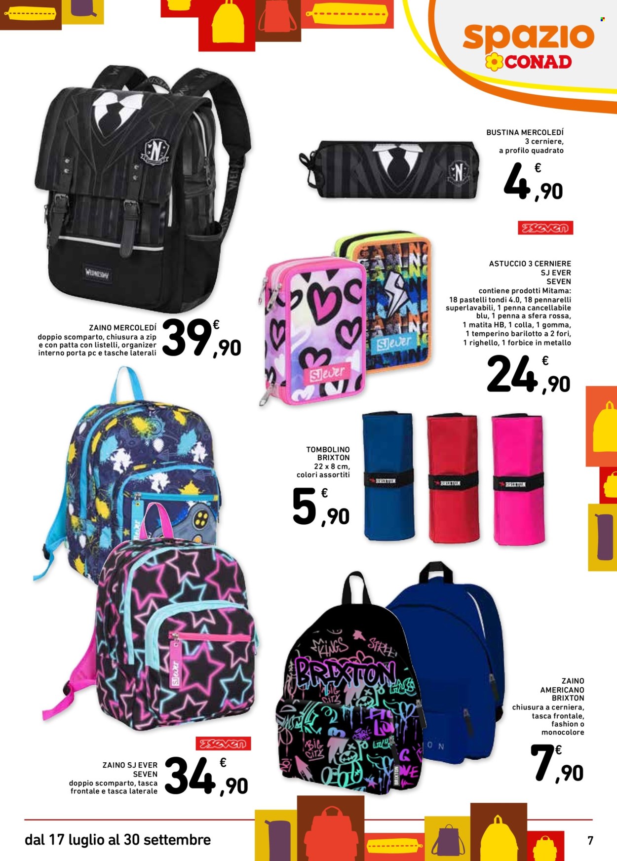 Volantino Spazio Conad - 17/7/2025 - 30/9/2025. Pagina 7
