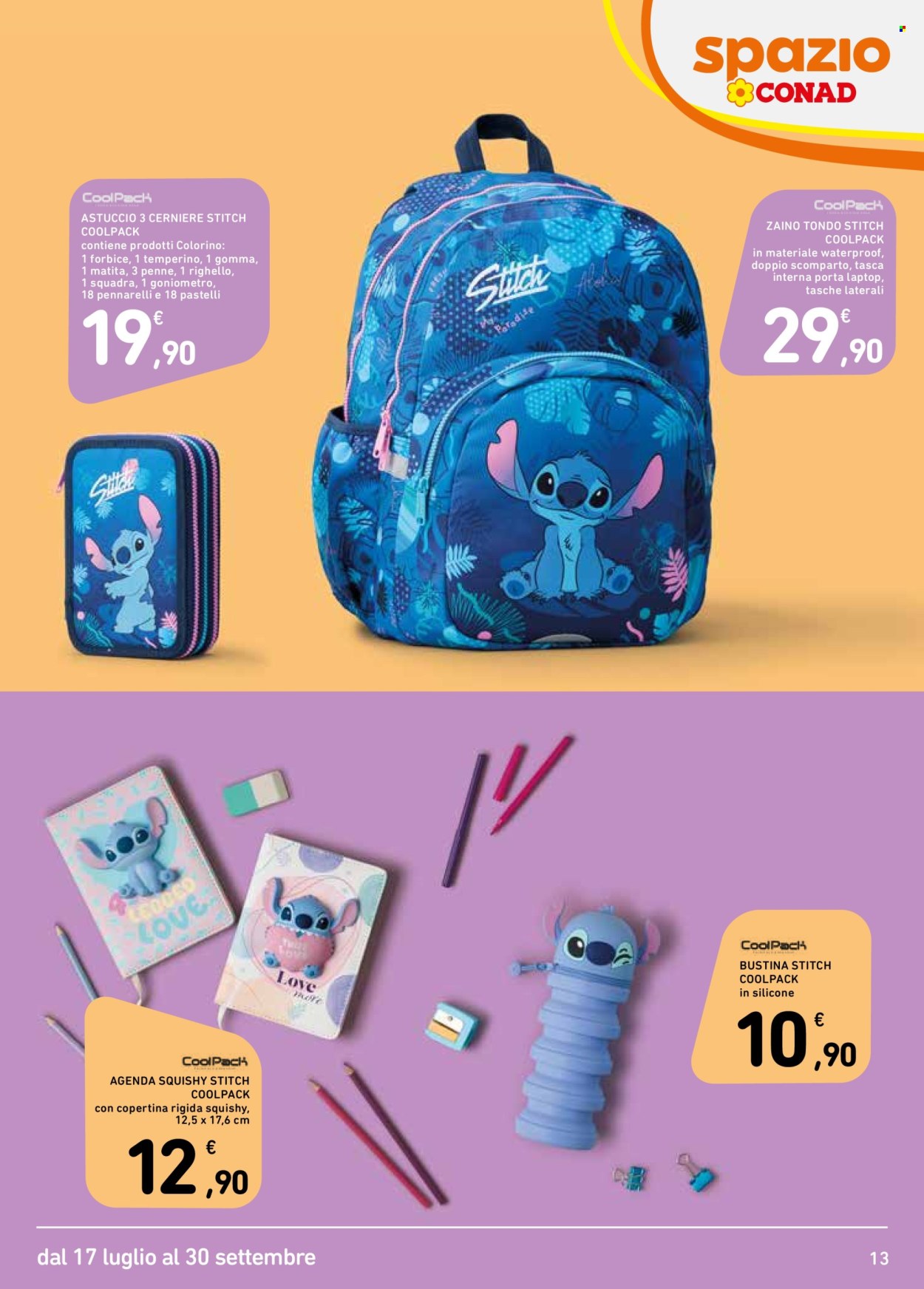 Volantino Spazio Conad - 17/7/2025 - 30/9/2025. Pagina 13