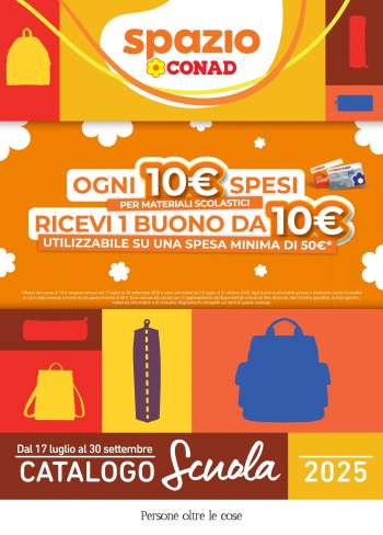 Volantino Spazio Conad - 17/7/2025 - 30/9/2025.