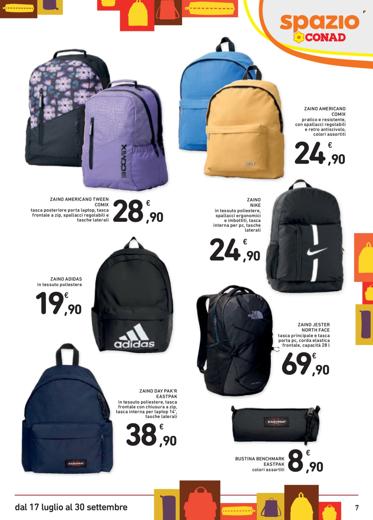 Volantino Spazio Conad - 17/7/2025 - 30/9/2025. Pagina 7
