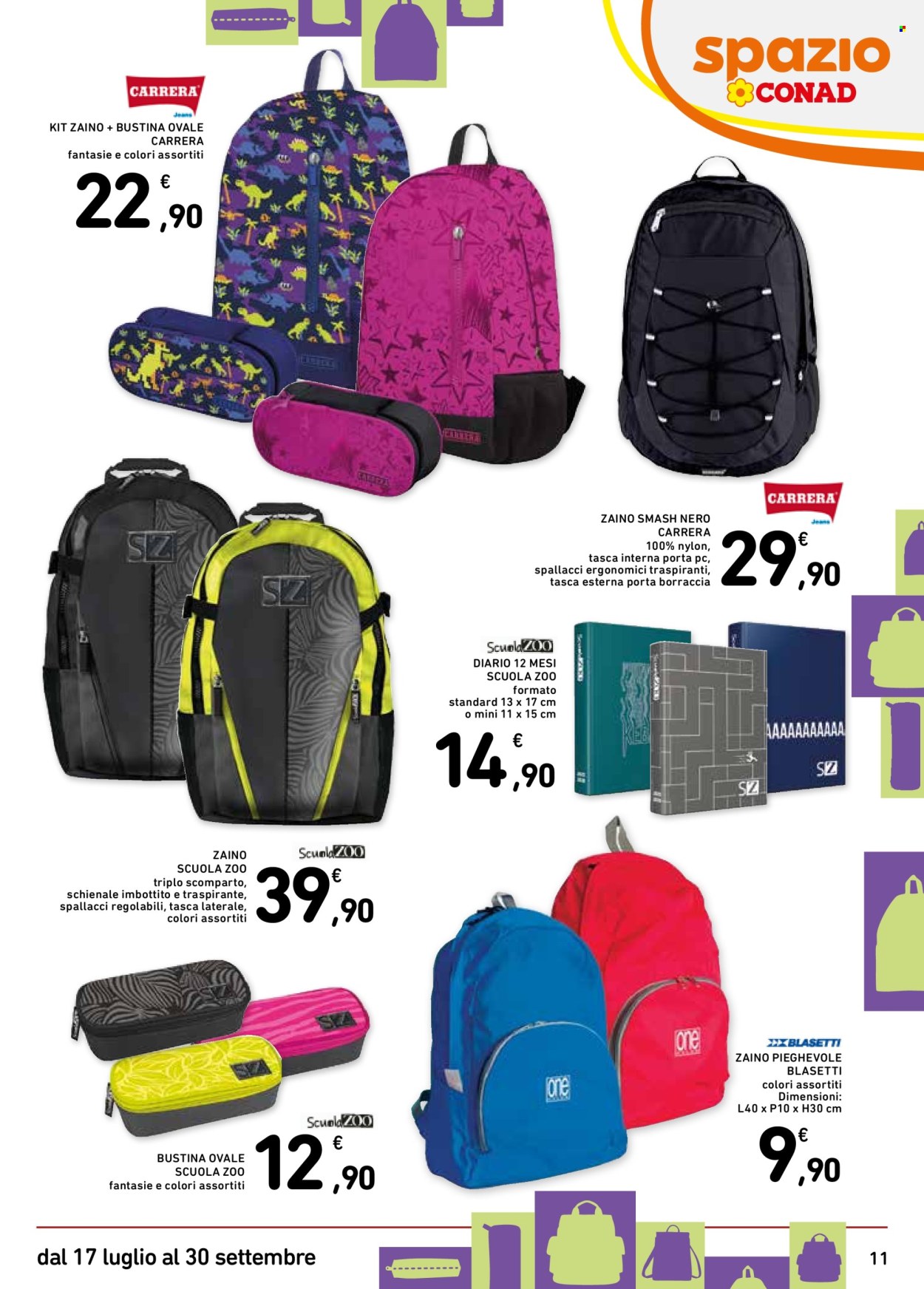 Volantino Spazio Conad - 17/7/2025 - 30/9/2025. Pagina 11
