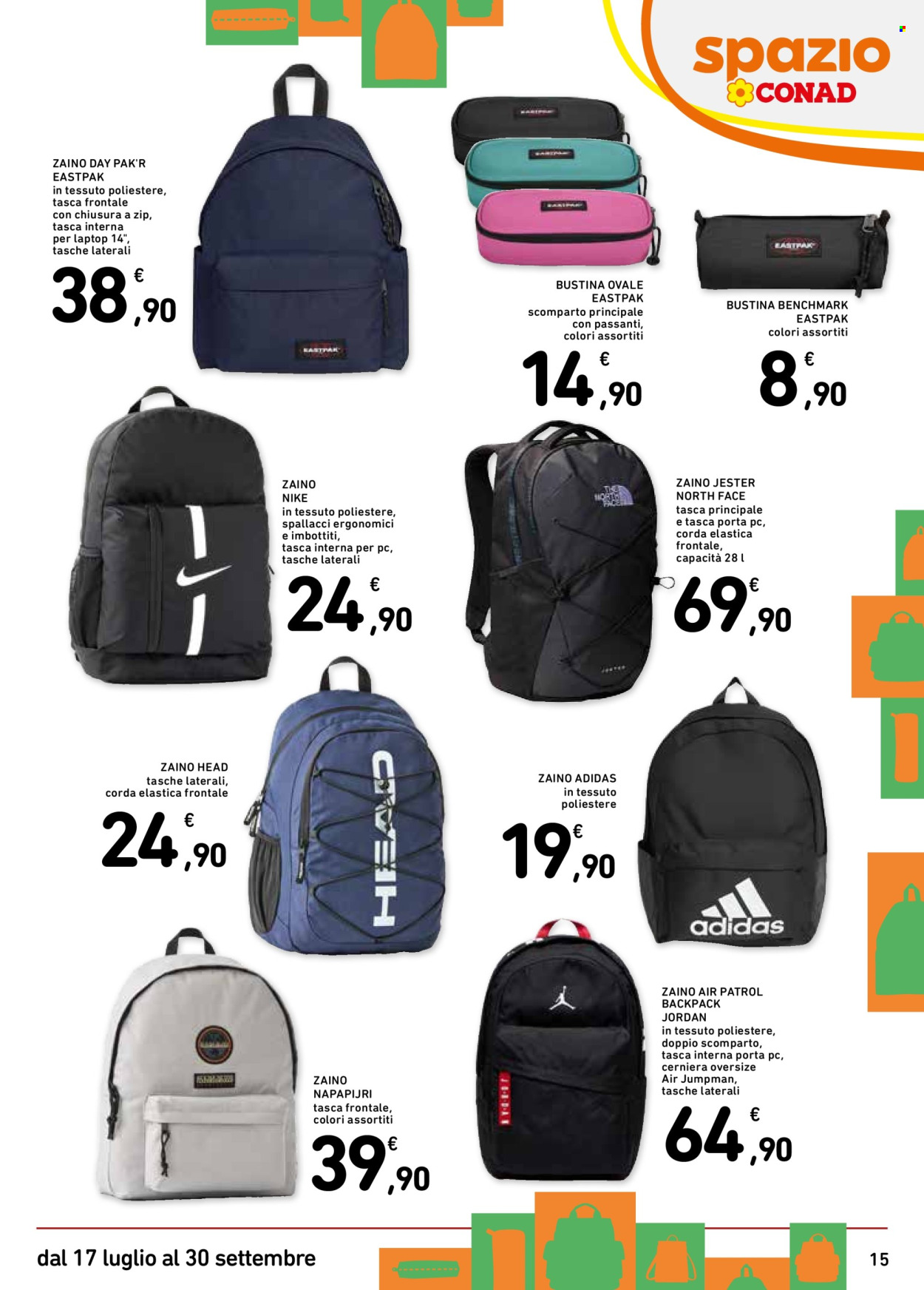 Volantino Spazio Conad - 17/7/2025 - 30/9/2025. Pagina 15