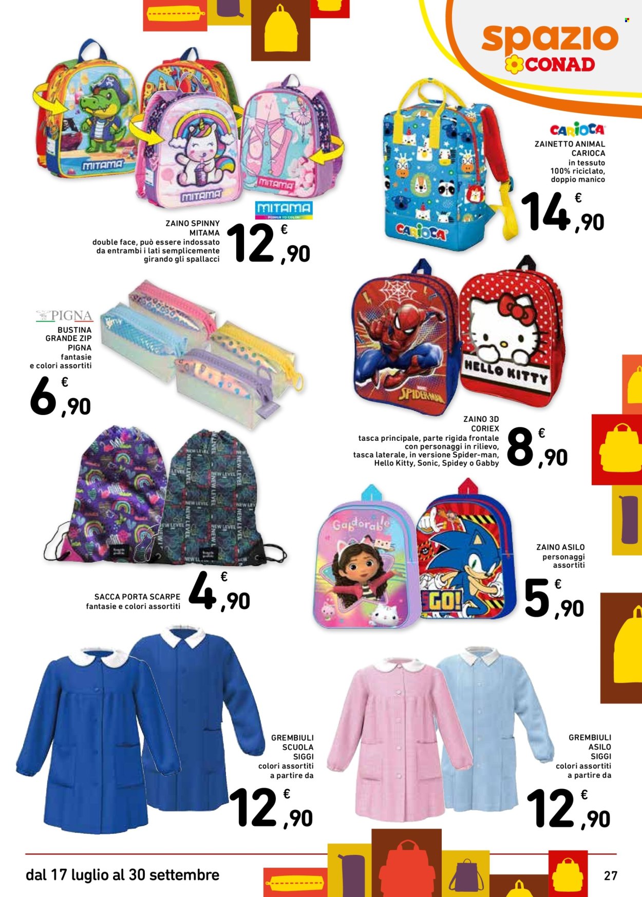 Volantino Spazio Conad - 17/7/2025 - 30/9/2025. Pagina 27