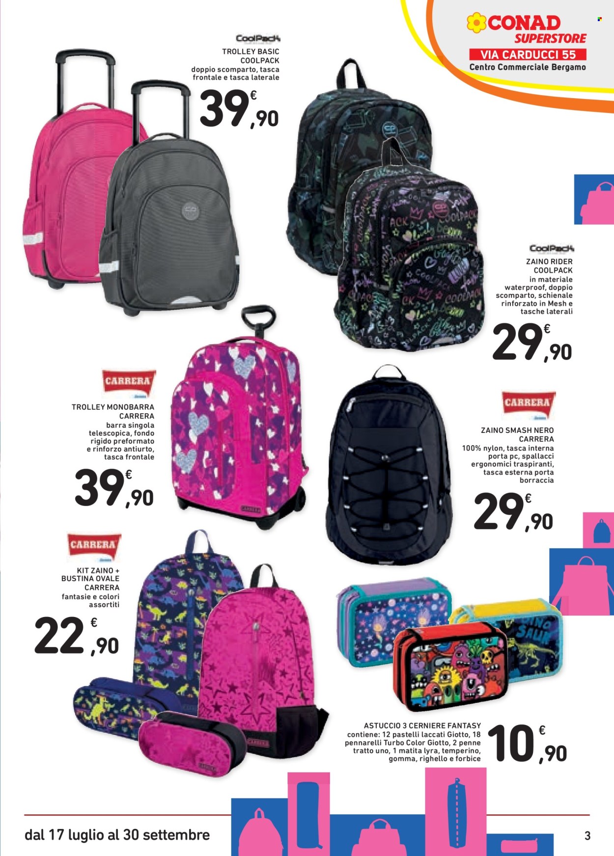 Volantino Conad Superstore - 17/7/2025 - 30/9/2025. Pagina 3