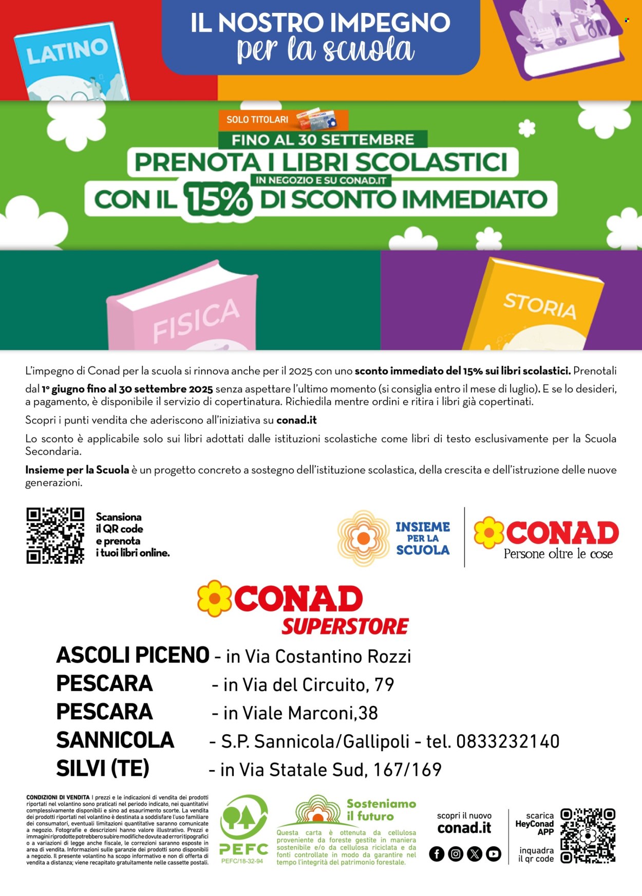 Volantino Conad Superstore - 17/7/2025 - 30/9/2025. Pagina 4