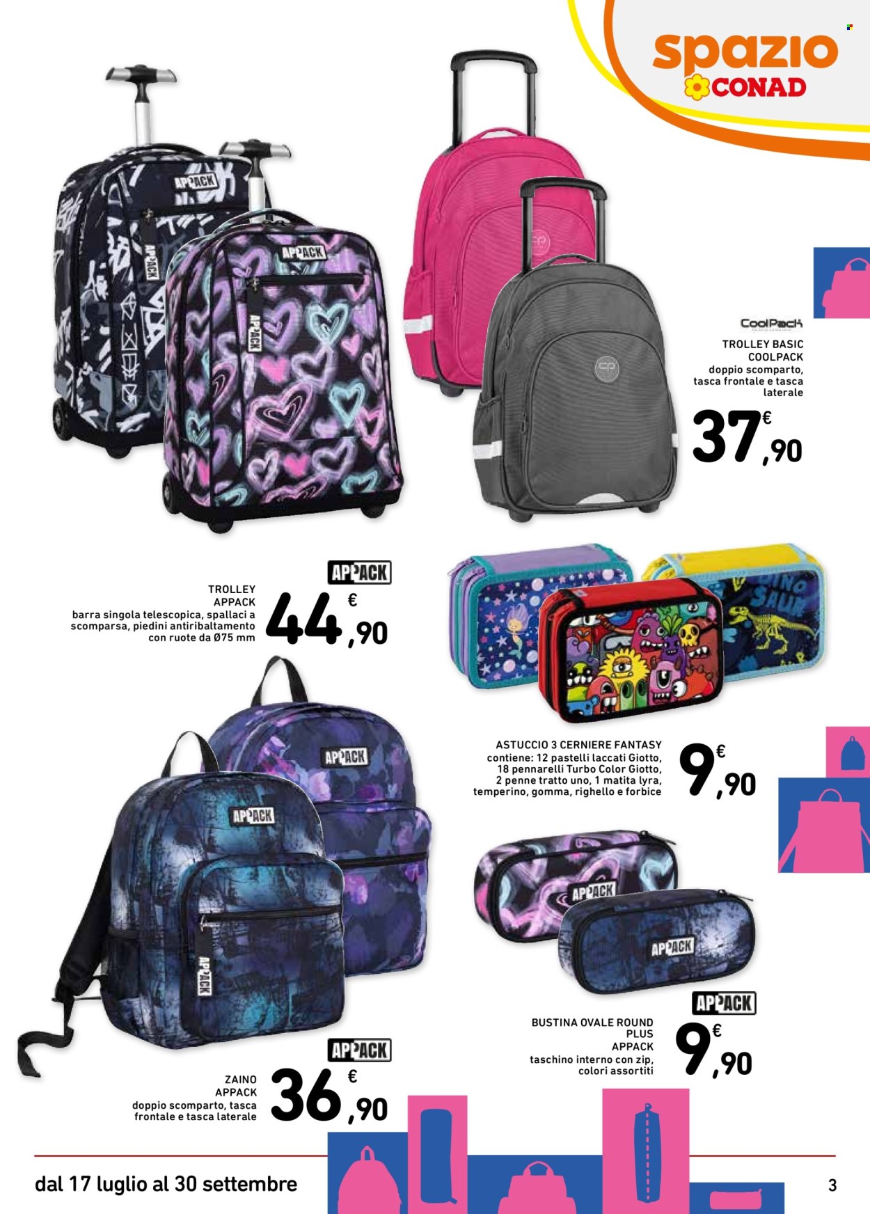 Volantino Spazio Conad - 17/7/2025 - 30/9/2025. Pagina 3