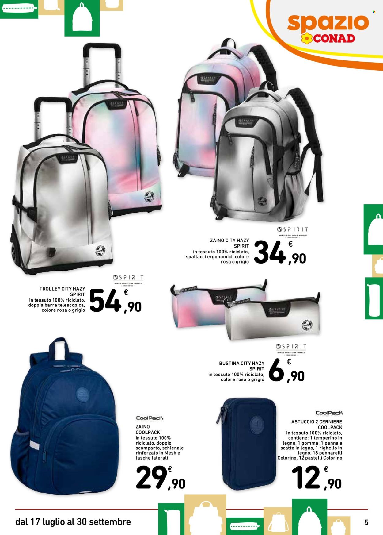 Volantino Spazio Conad - 17/7/2025 - 30/9/2025. Pagina 5