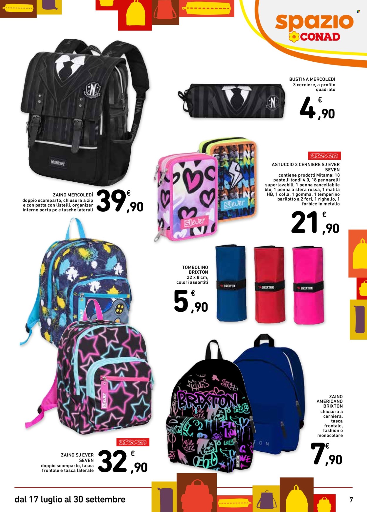 Volantino Spazio Conad - 17/7/2025 - 30/9/2025. Pagina 7
