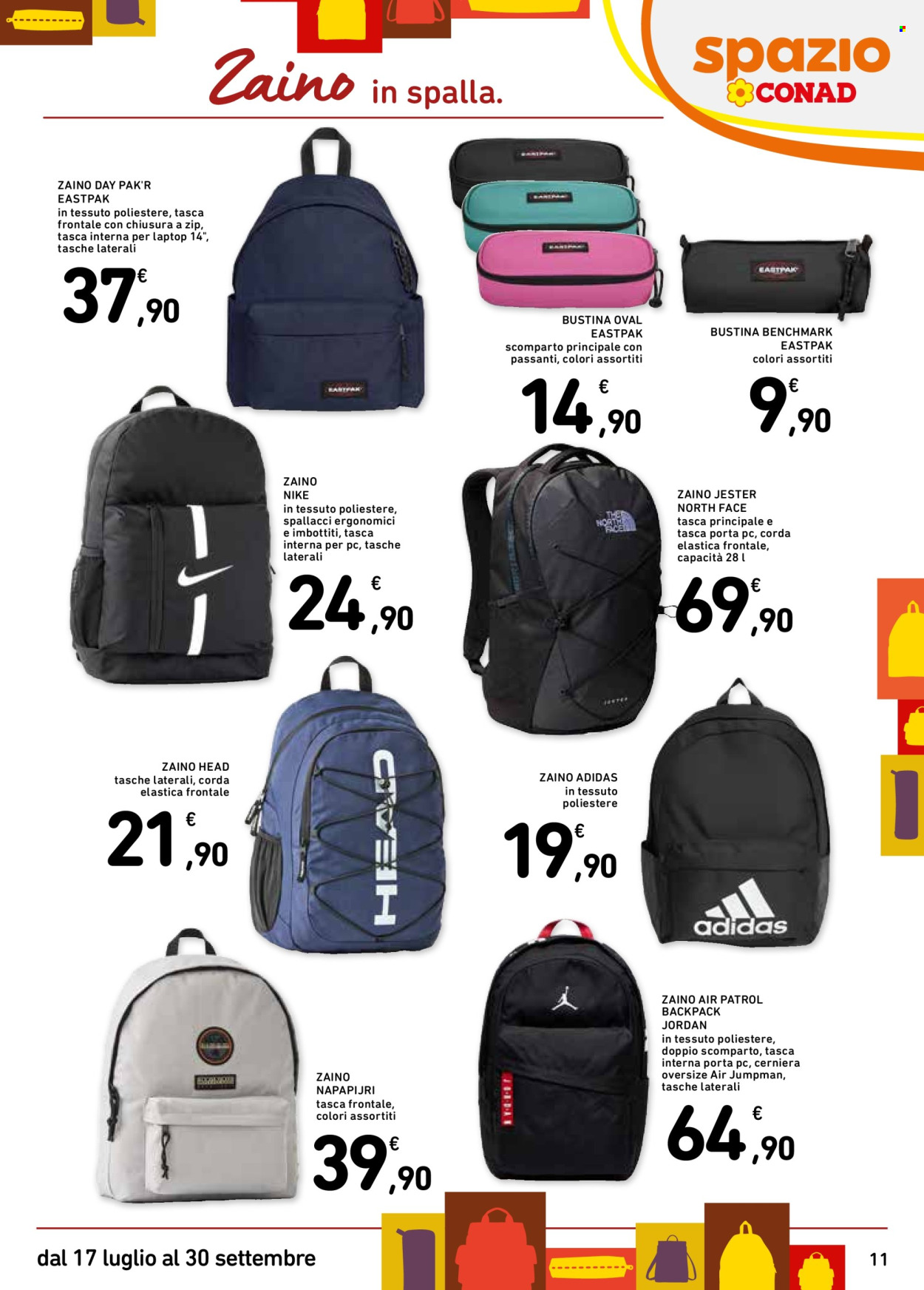 Volantino Spazio Conad - 17/7/2025 - 30/9/2025. Pagina 11